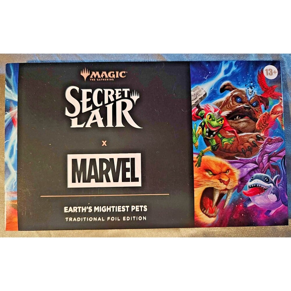 MTG Secret Lair x Marvel Earth's Mightiest Pets Foil Edition